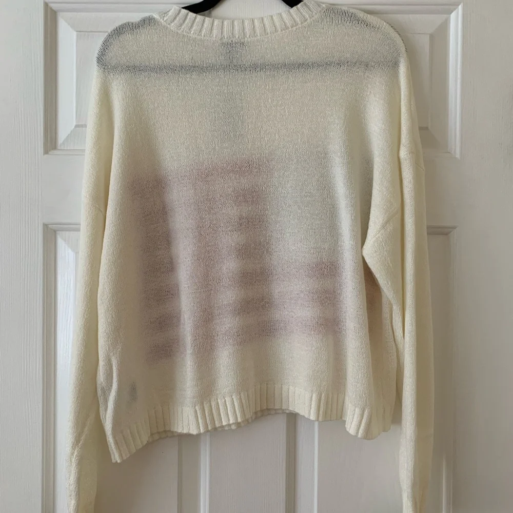 Torrid Cropped Sweater with American Flag Design - Picture 6 of 6